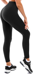 Women's High Waist Stretch Leggings – Buttery Soft Full Length & Capri Activewear